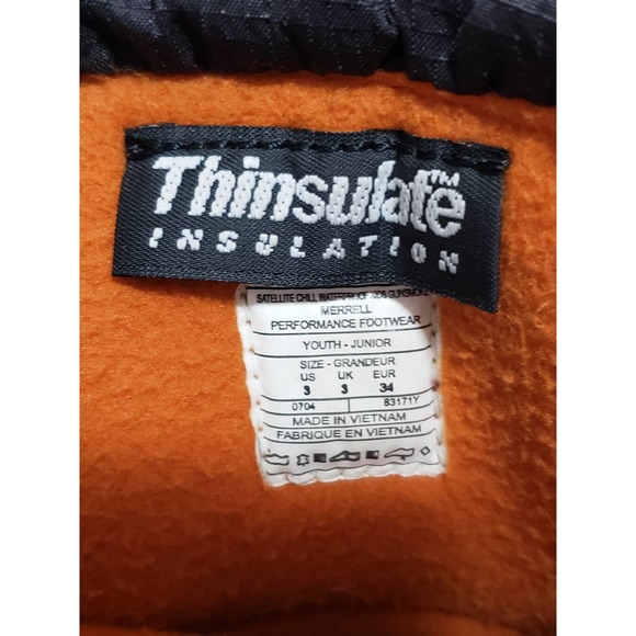 < Merrell > Boots, Size 3 Youth - Picture 6 of 6